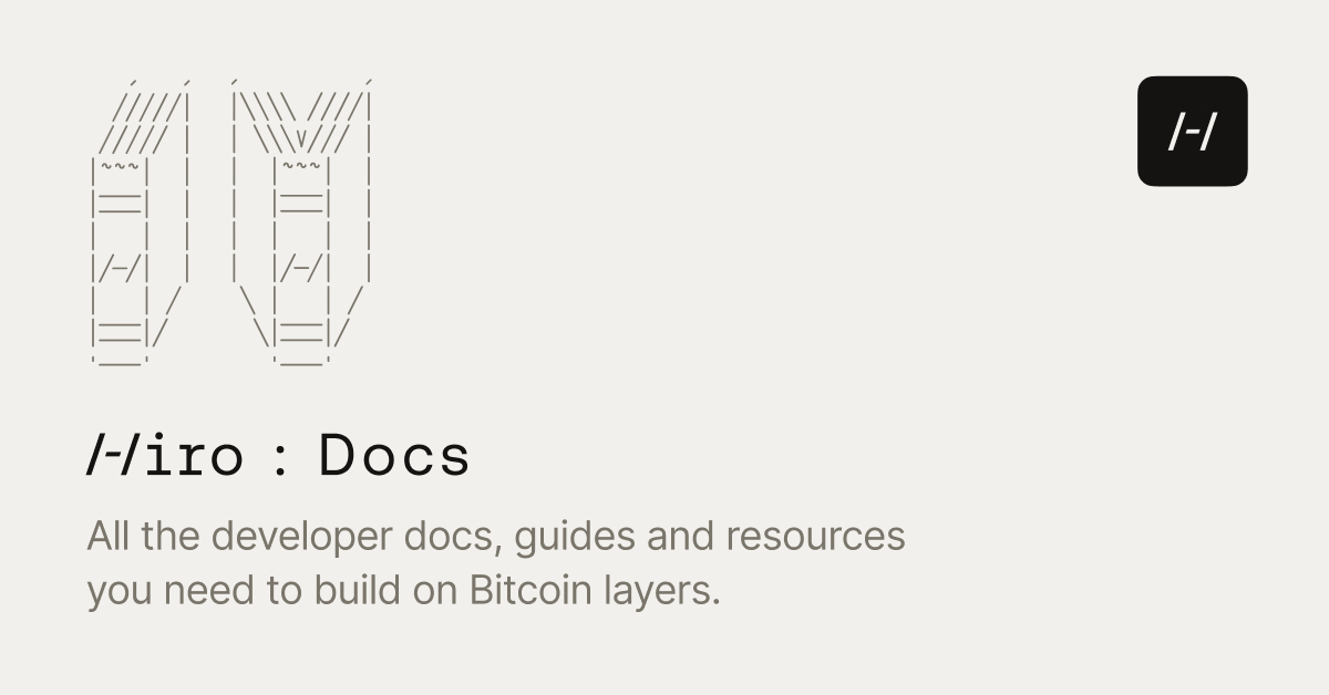 Hiro docs hiro docs